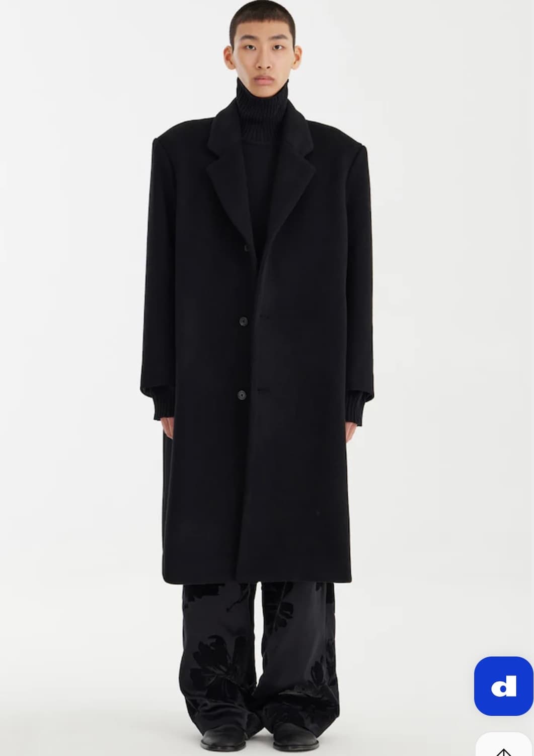 유스 오버사이즈 박스코트 S 상품이미지1