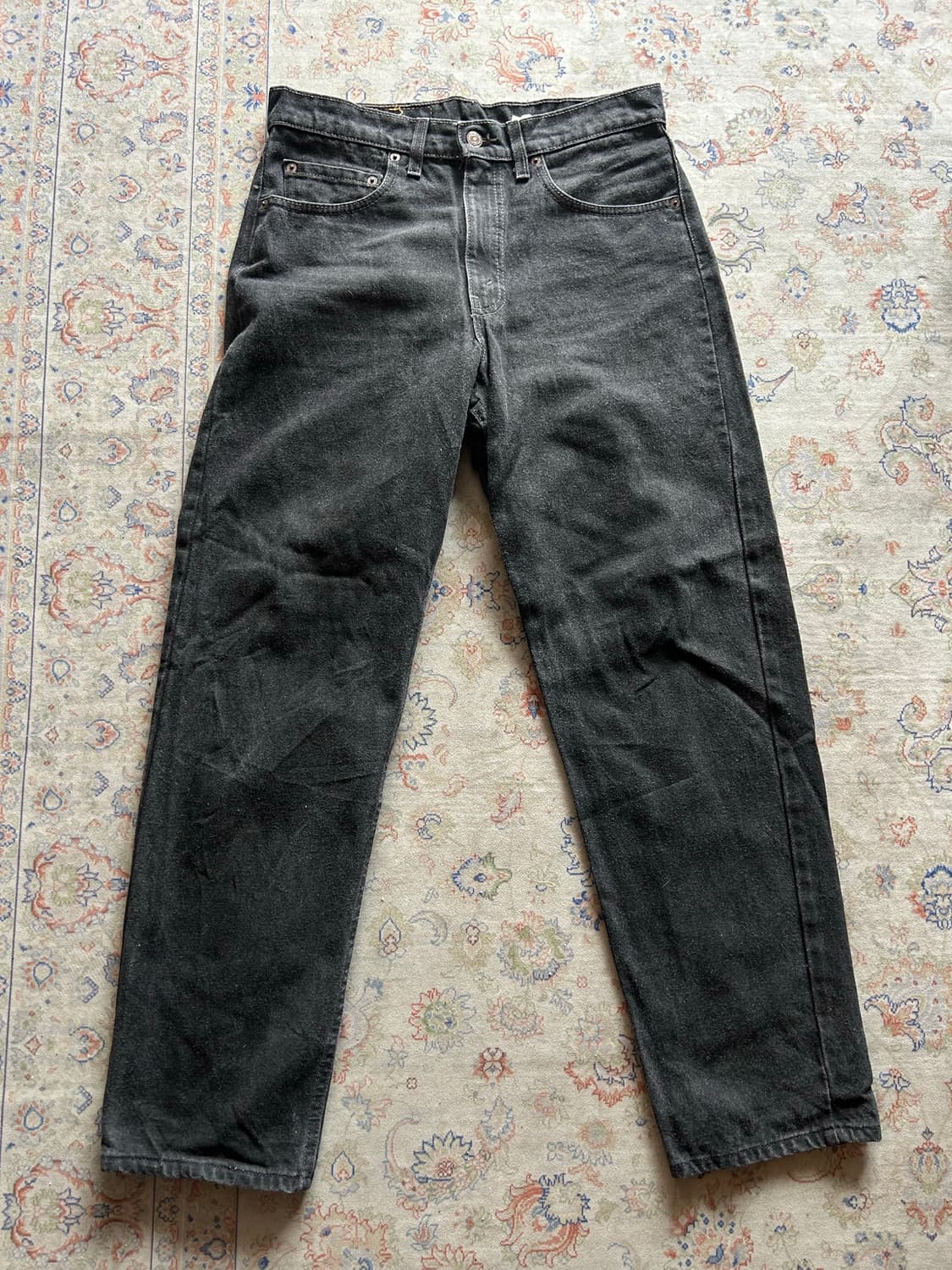 90‘s USA Levi’s 555 Black jean 32in 상품이미지1