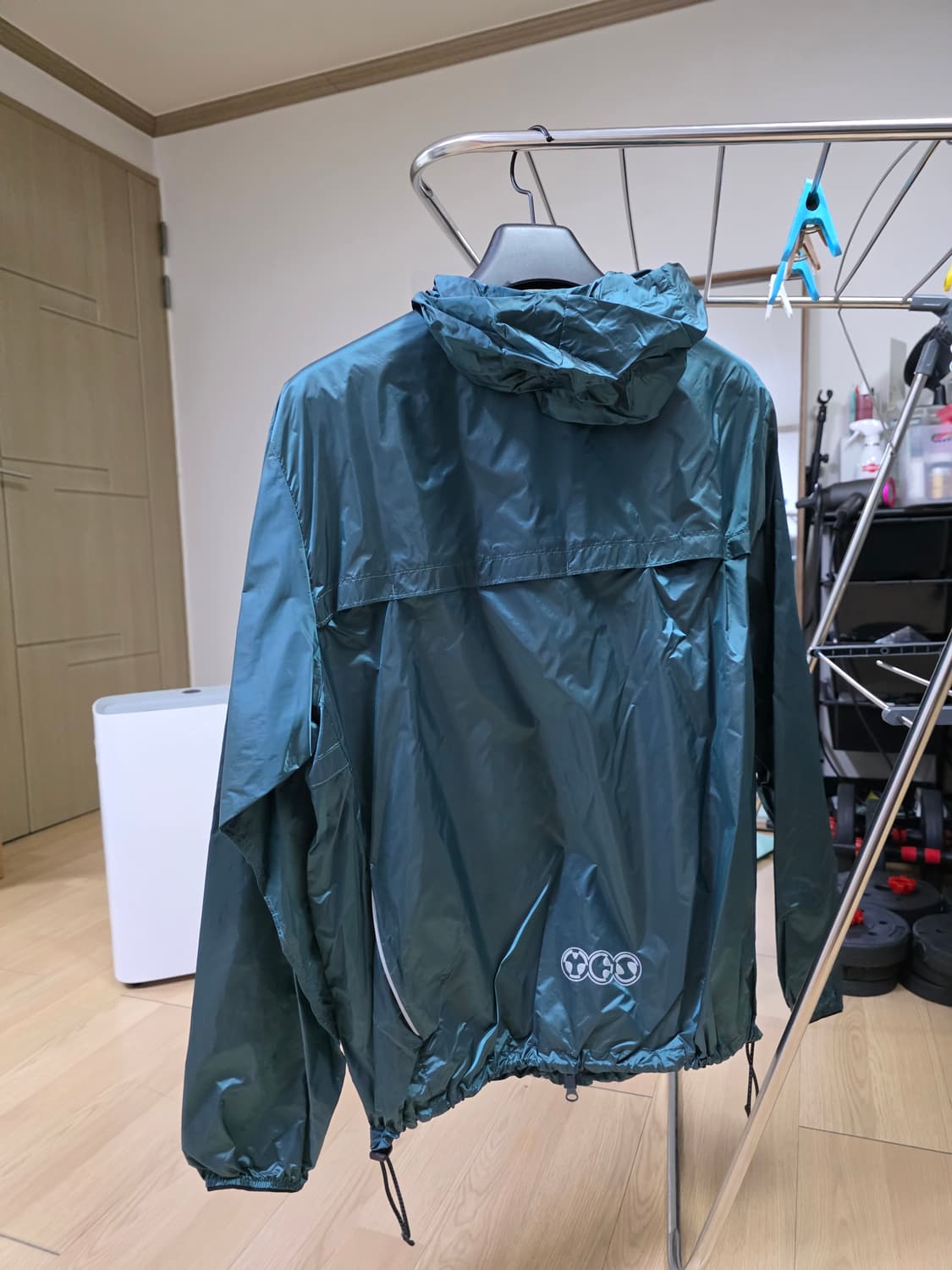 예스아이씨 LW Vented Windbreaker Teal 상품이미지2