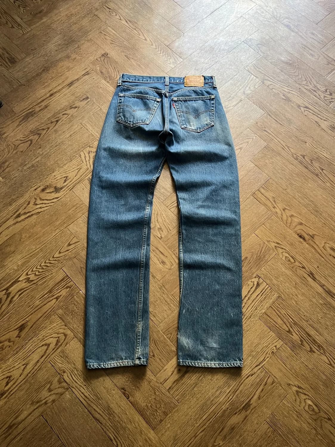 [32]90's 리바이스 501XX USA Made 데님 팬츠 S37 상품이미지1