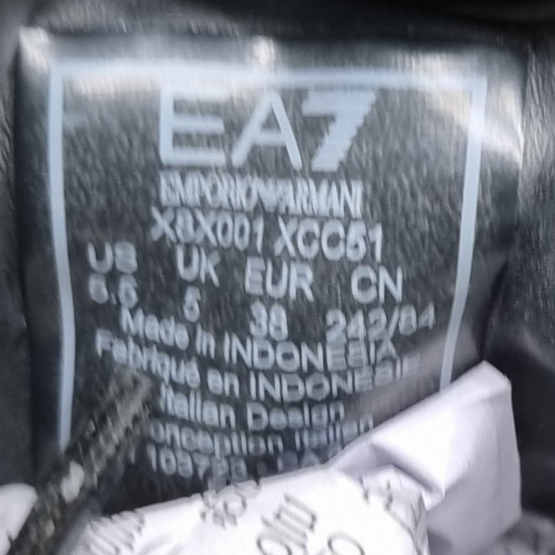 엠포리오아르마니 여성스니커즈240 상품이미지6