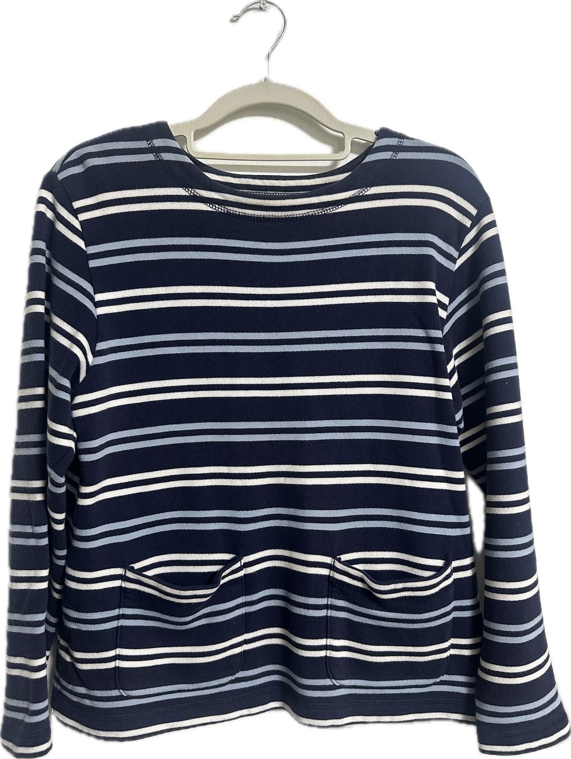 엘엘빈 빈티지 스트라이프 긴팔티 입니다 상품이미지1