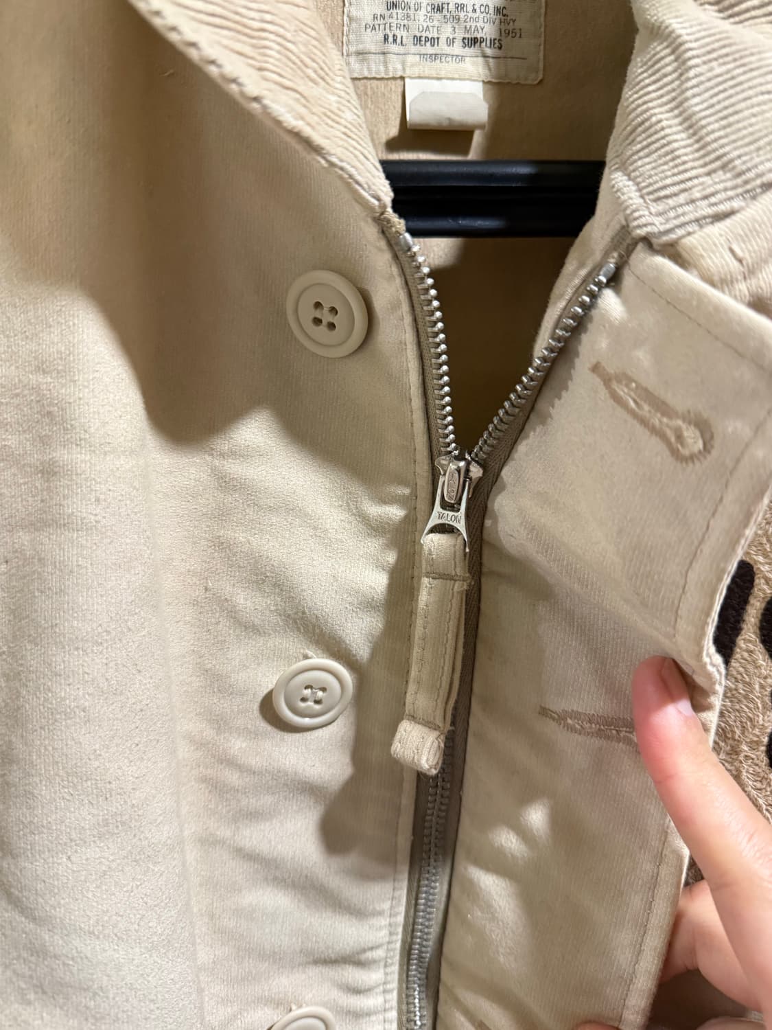 RRL 더블알엘 블랙켓 덱자켓 상품이미지5