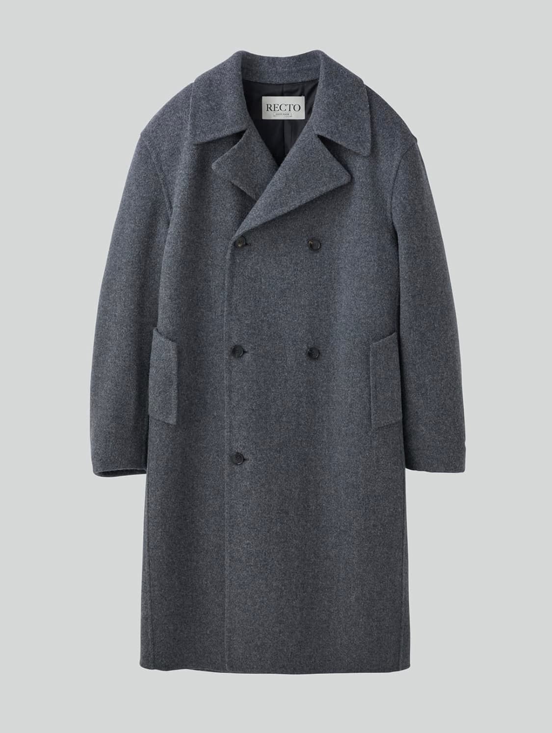 렉토 쿠세 핸드메이드 코트 그레이 1사이즈 판매 상품이미지2