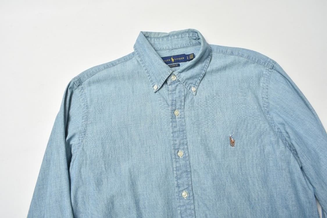 폴로 랄프로렌 데님 셔츠 청남방 L N1175 상품이미지3