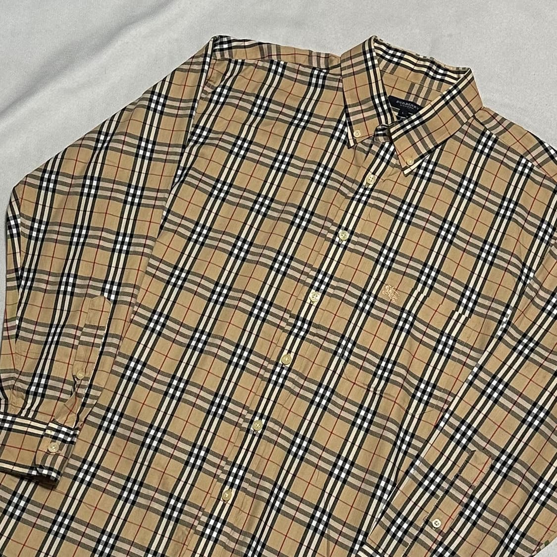 L 버버리 노바체크 셔츠 상품이미지1