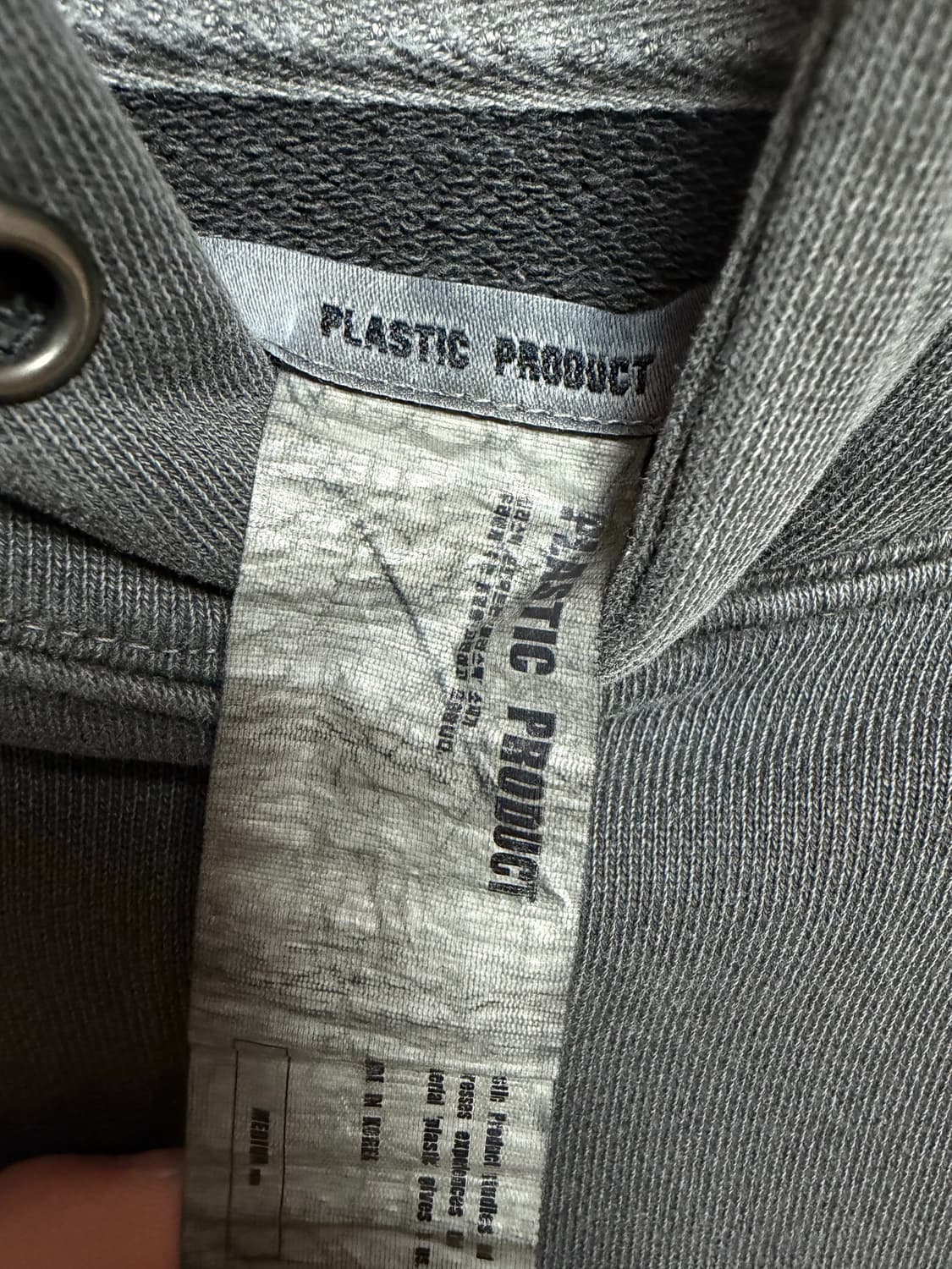 플라스틱프로덕트 라인 후드티 (M) 상품이미지3