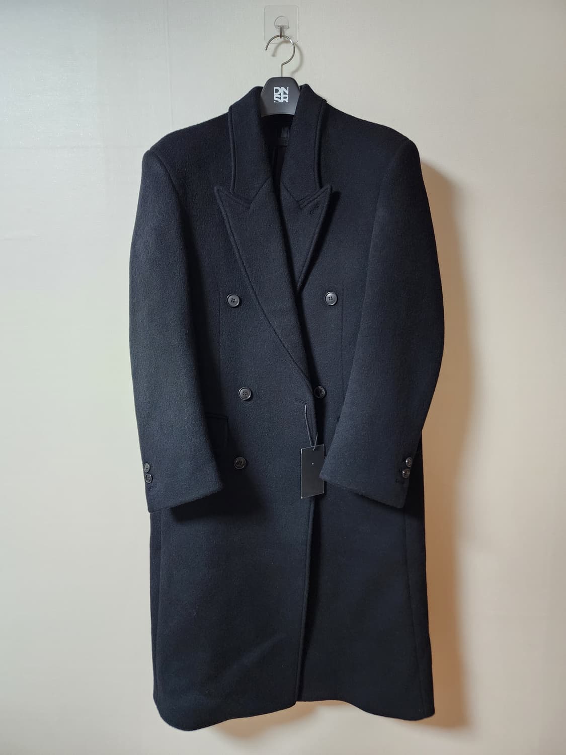 Dnsr 더블코트 블랙 m 새상품 상품이미지2