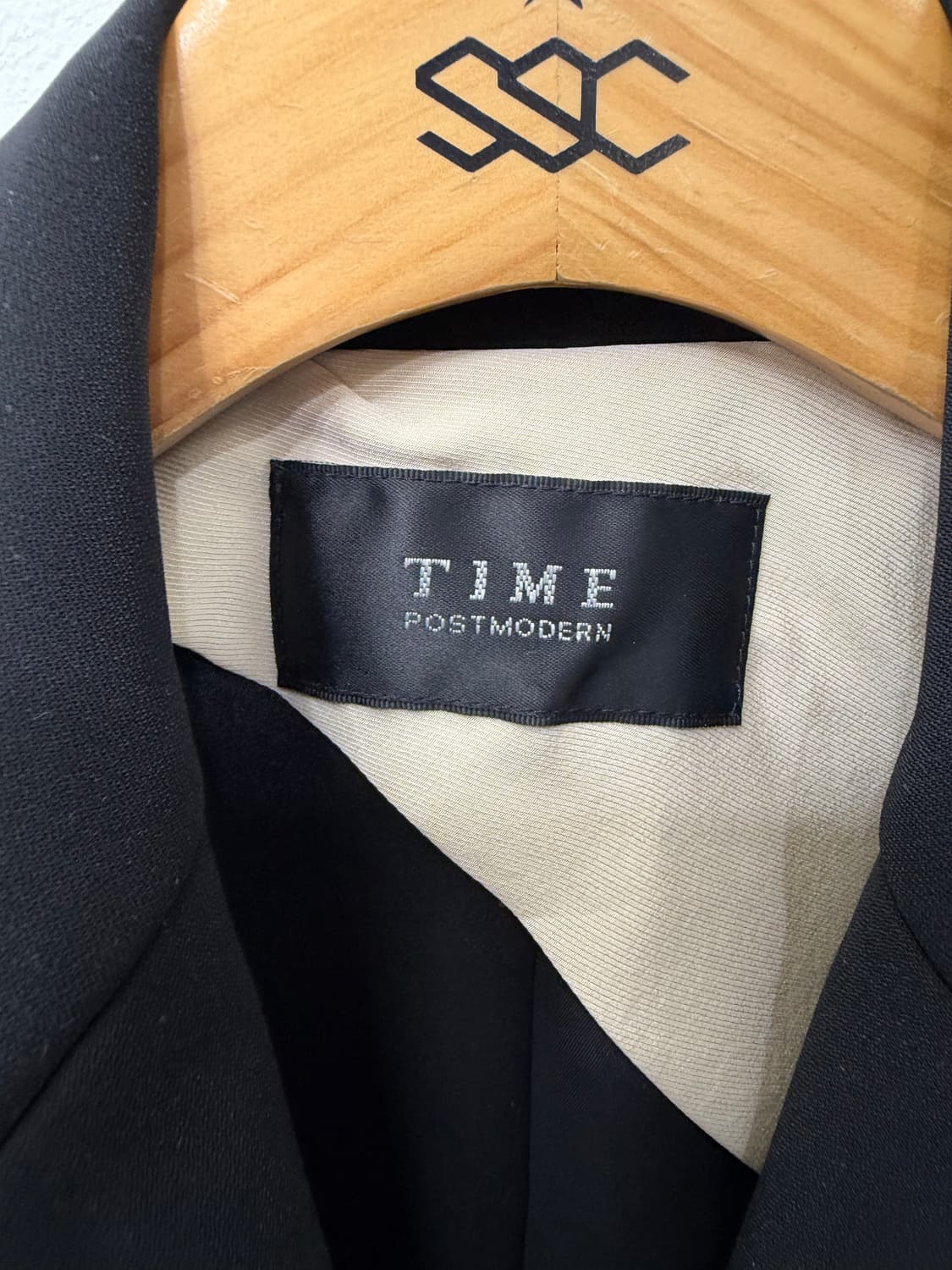 정품) 타임 한서 블랙 금장 더블버튼 자켓 76 상품이미지6