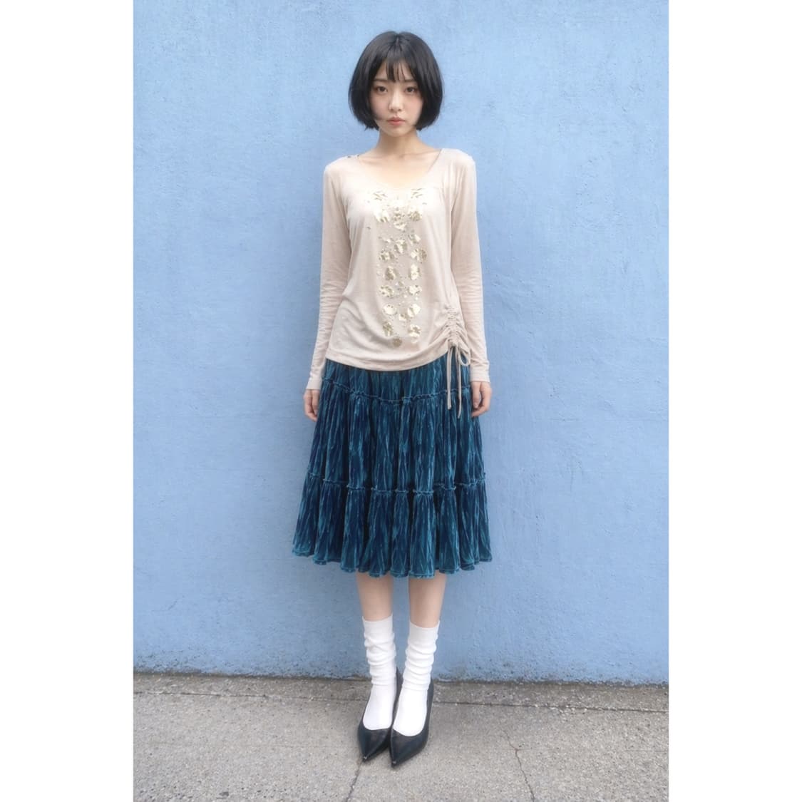 호수의 푸름 코디 set 상품이미지1