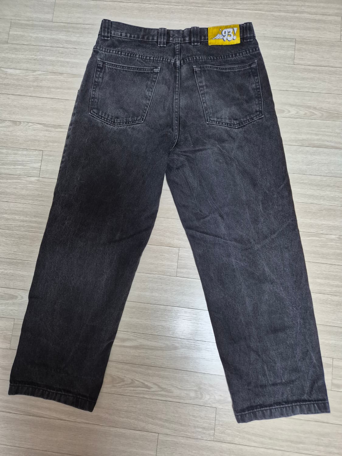 폴라스케이트 93데님 흑청 32x30 상품이미지2