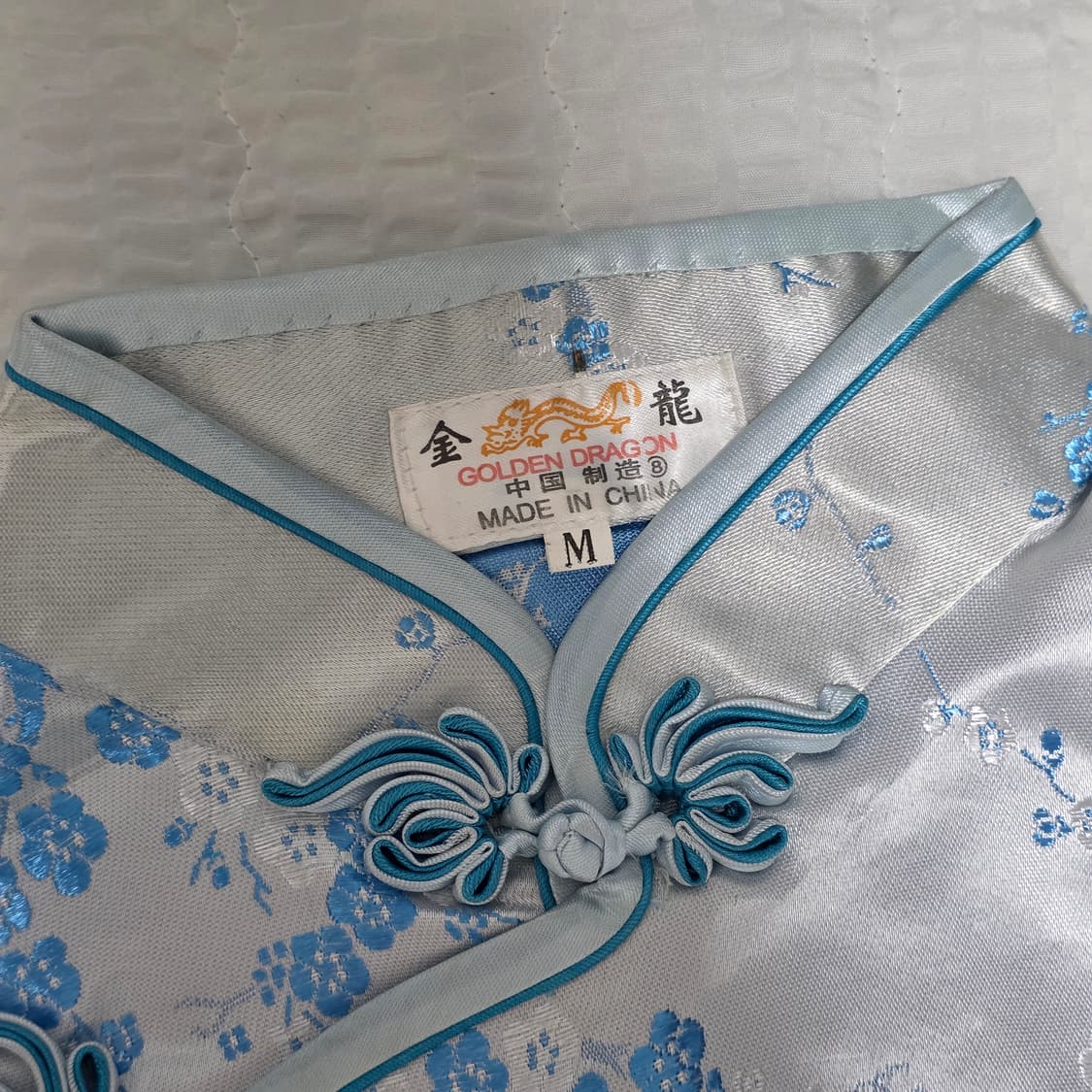 중국빈티지 전통의상 새틴 차이나 치파오 상품이미지2