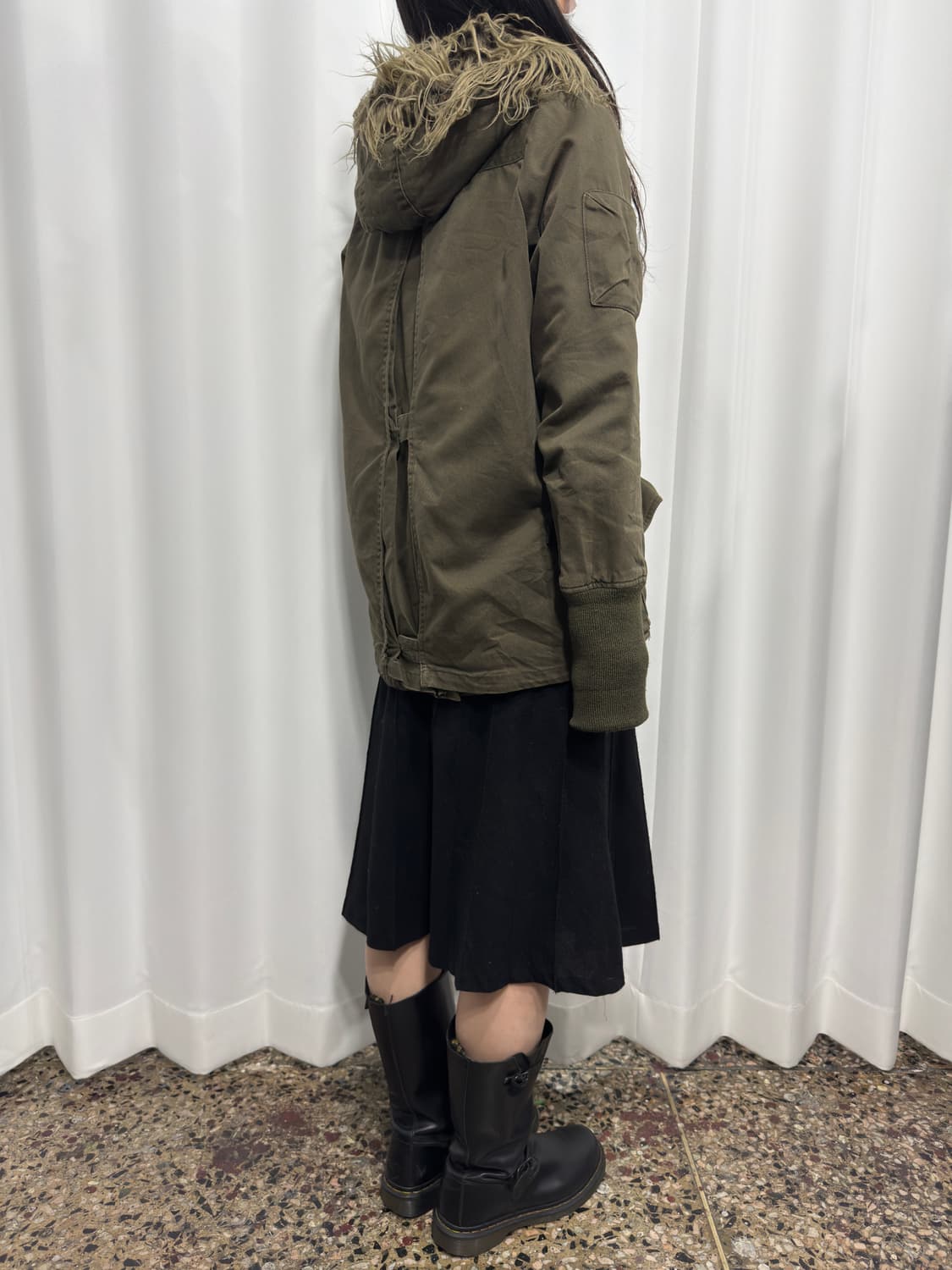 osmosis design fur hood jacket 상품이미지5