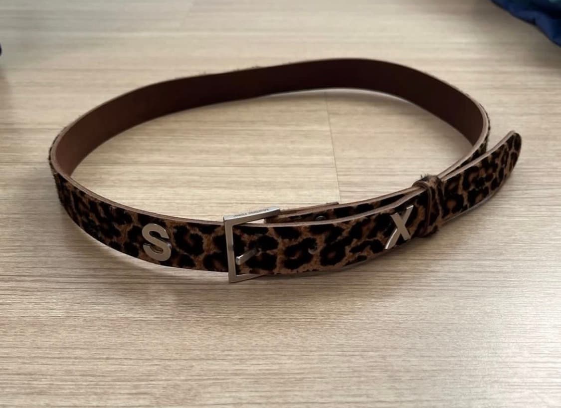 Martine Rose SEX Letter Belt 상품이미지2