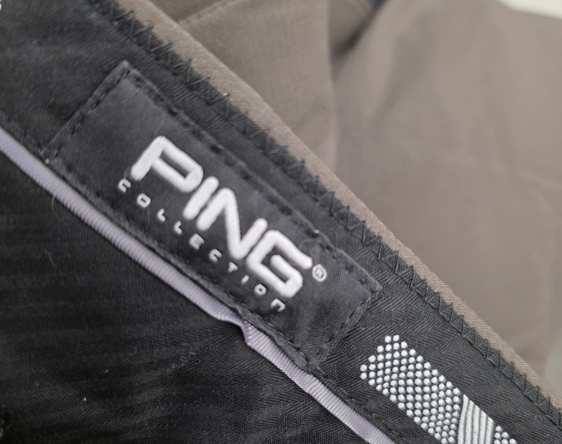 PING 핑 골프 남자 얇은기모바지.  싸이즈35 상품이미지5