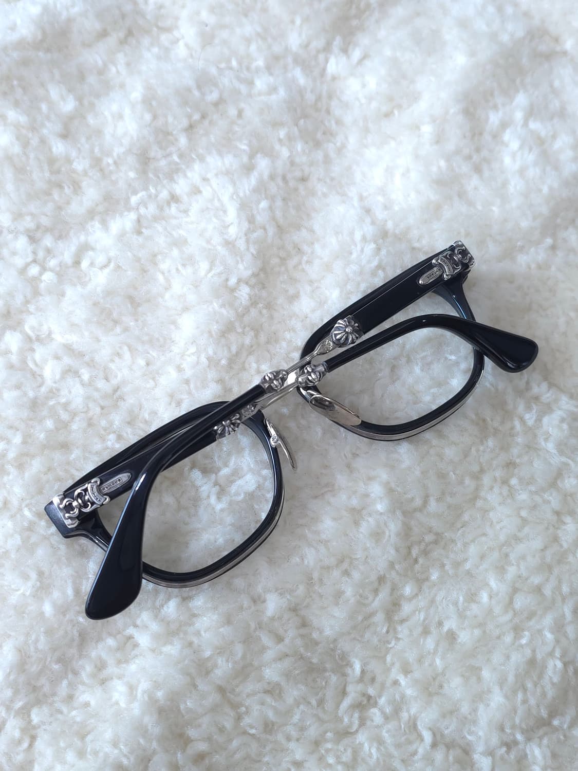 [OS] 크롬하츠 덕버터 안경 블랙 실버 상품이미지4