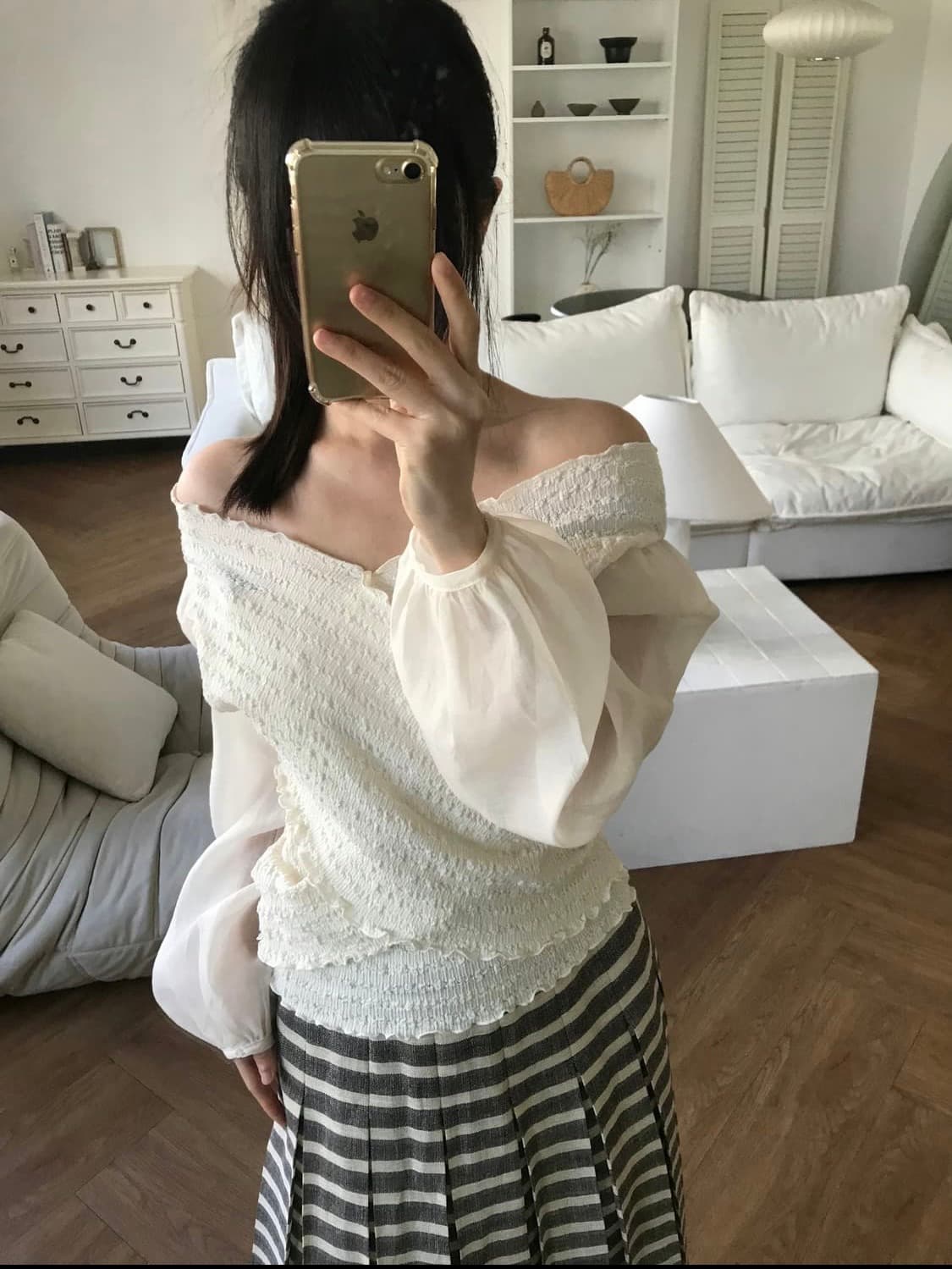 Vintage wrap blouse 상품이미지9