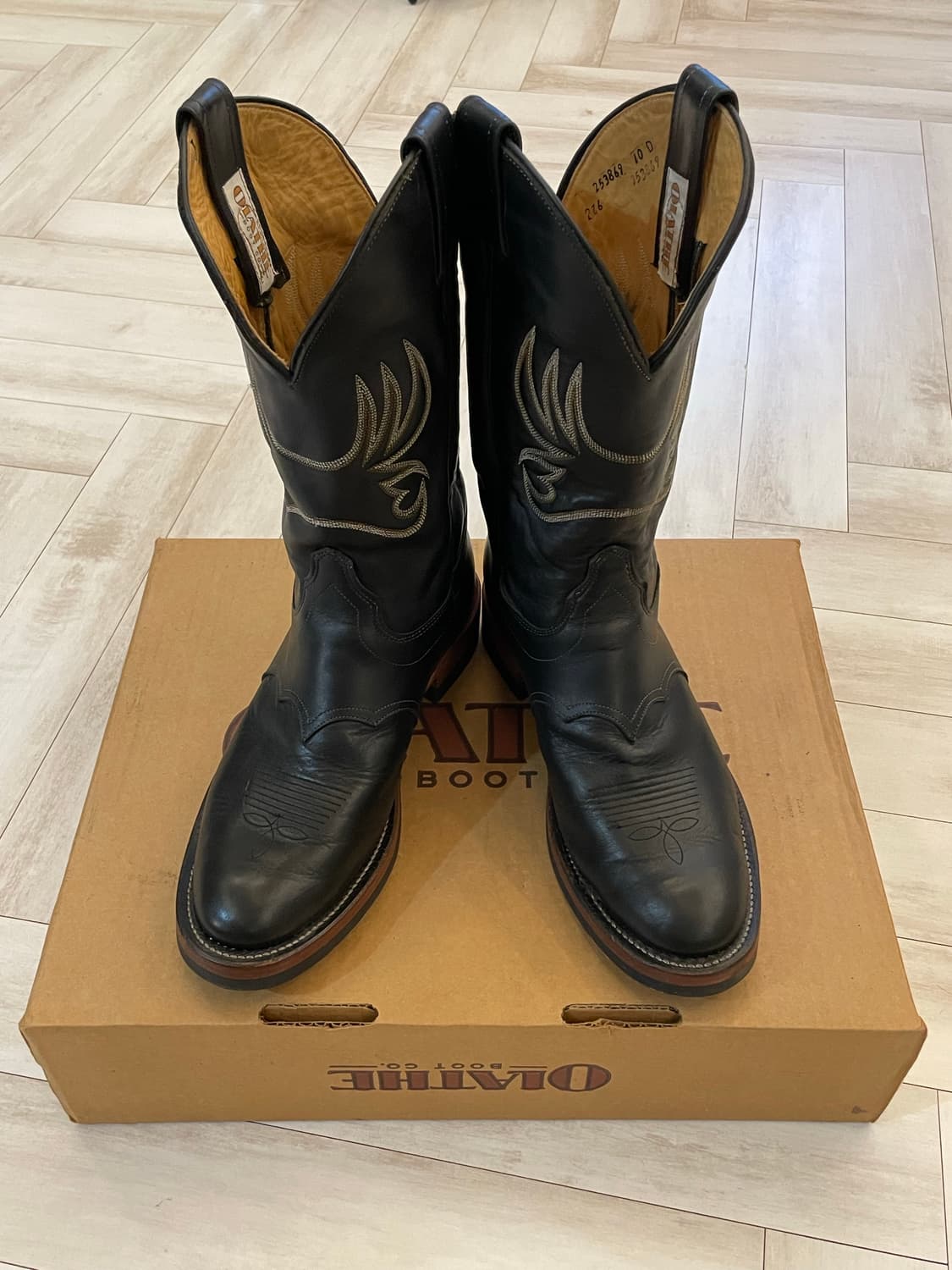 OLATHE BOOTS CO. 웨스턴 부츠 / 10D 상품이미지1