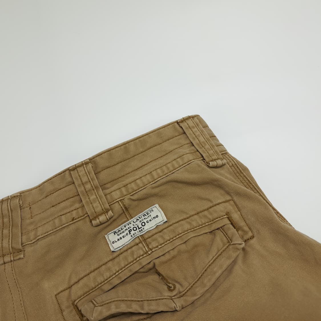 Co591 38 폴로 랄프로렌 베이지 카고 팬츠 상품이미지5