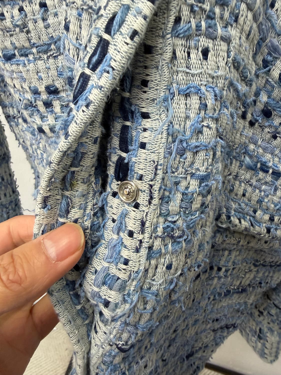 매장판정품) IRO 이로 트위드 오버사이즈 자켓 가디건 34 상품이미지4