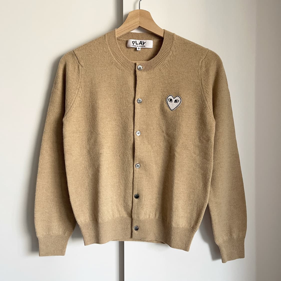 COMME DES GARCONS wool 100% cardigan 상품이미지1