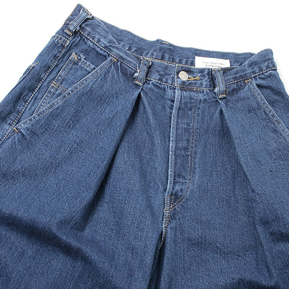 [3] 마카웨어 와이드 데님 블루 상품이미지2