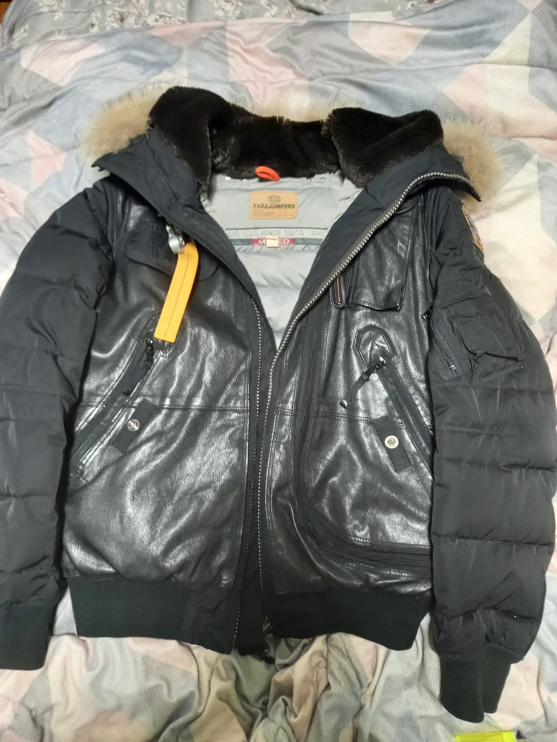 파라점퍼스 가죽패딩 95 상품이미지1