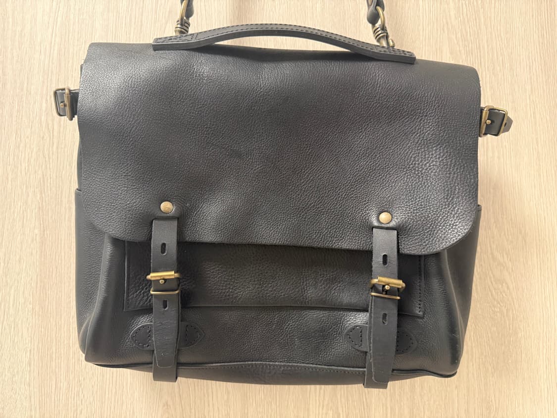 블루드쇼프 이클레어 사첼백 M_누아르블랙 상품이미지4