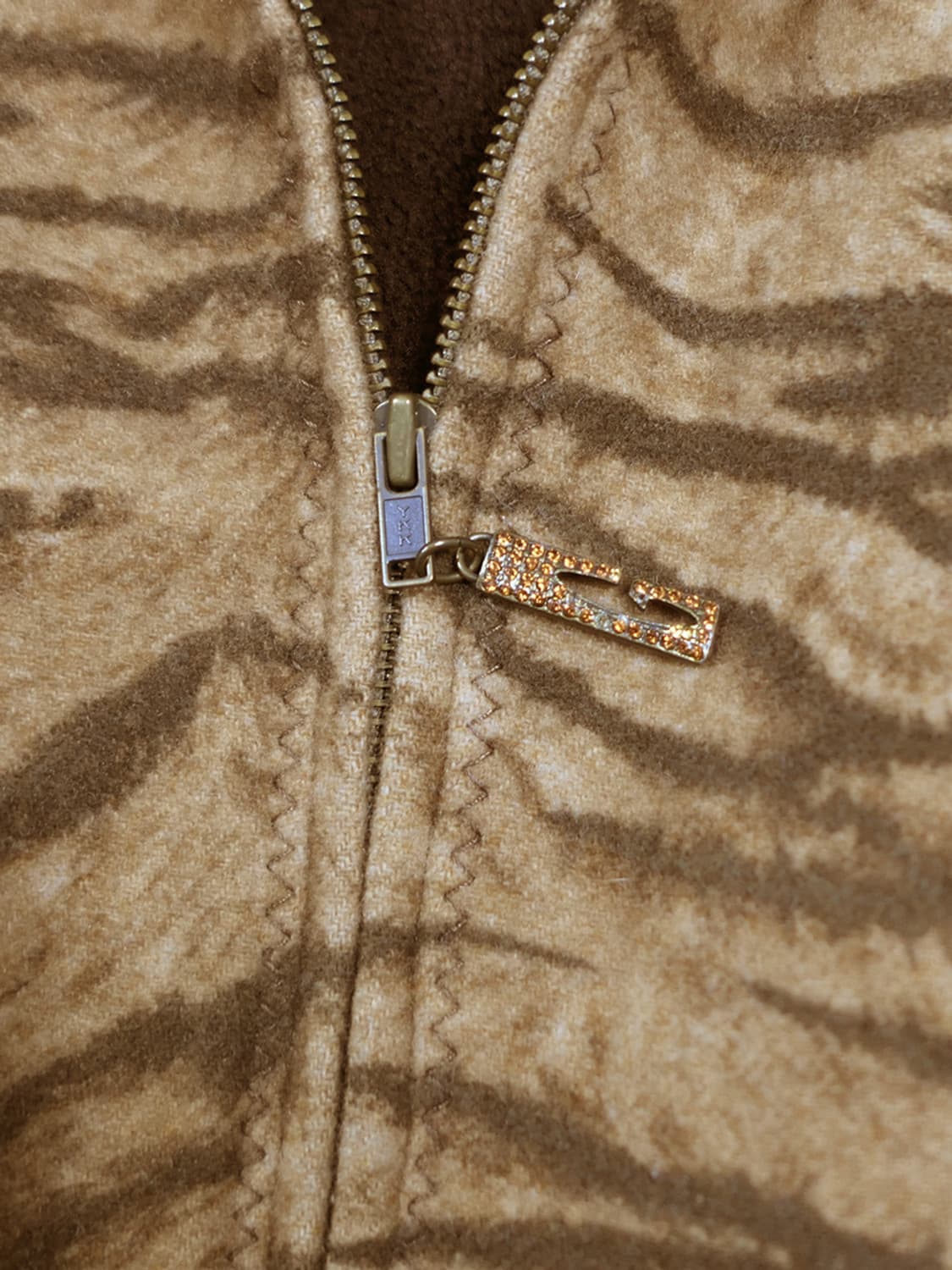 vintage leopard fleece jacket 상품이미지4