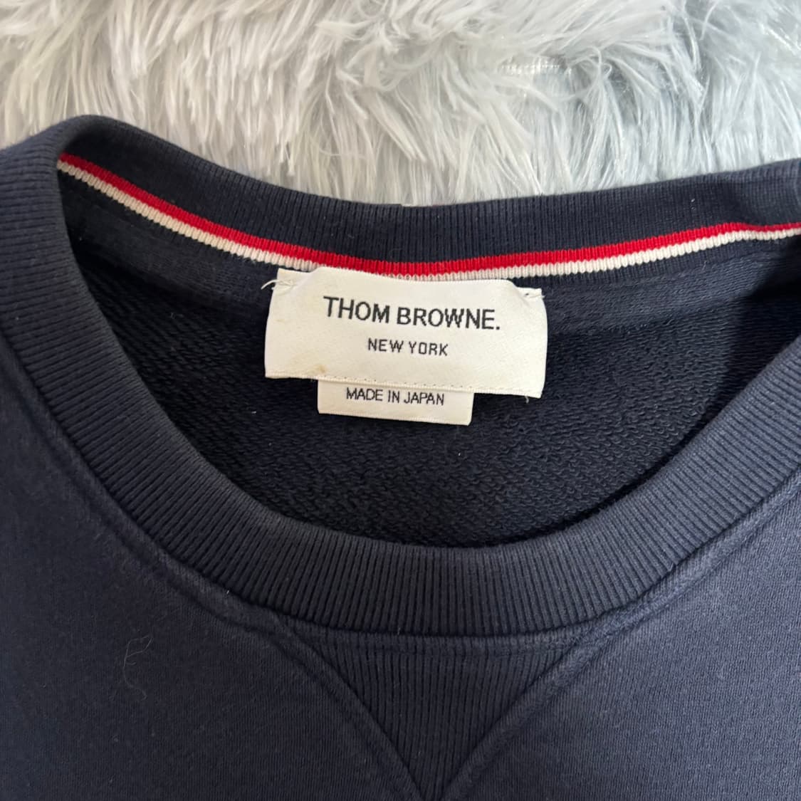 [3 Size] 톰브라운 4선 맨투맨 상품이미지3