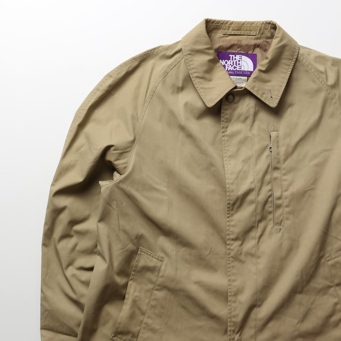 노스페이스퍼플라벨 싱글 래글런 코트  상품이미지2