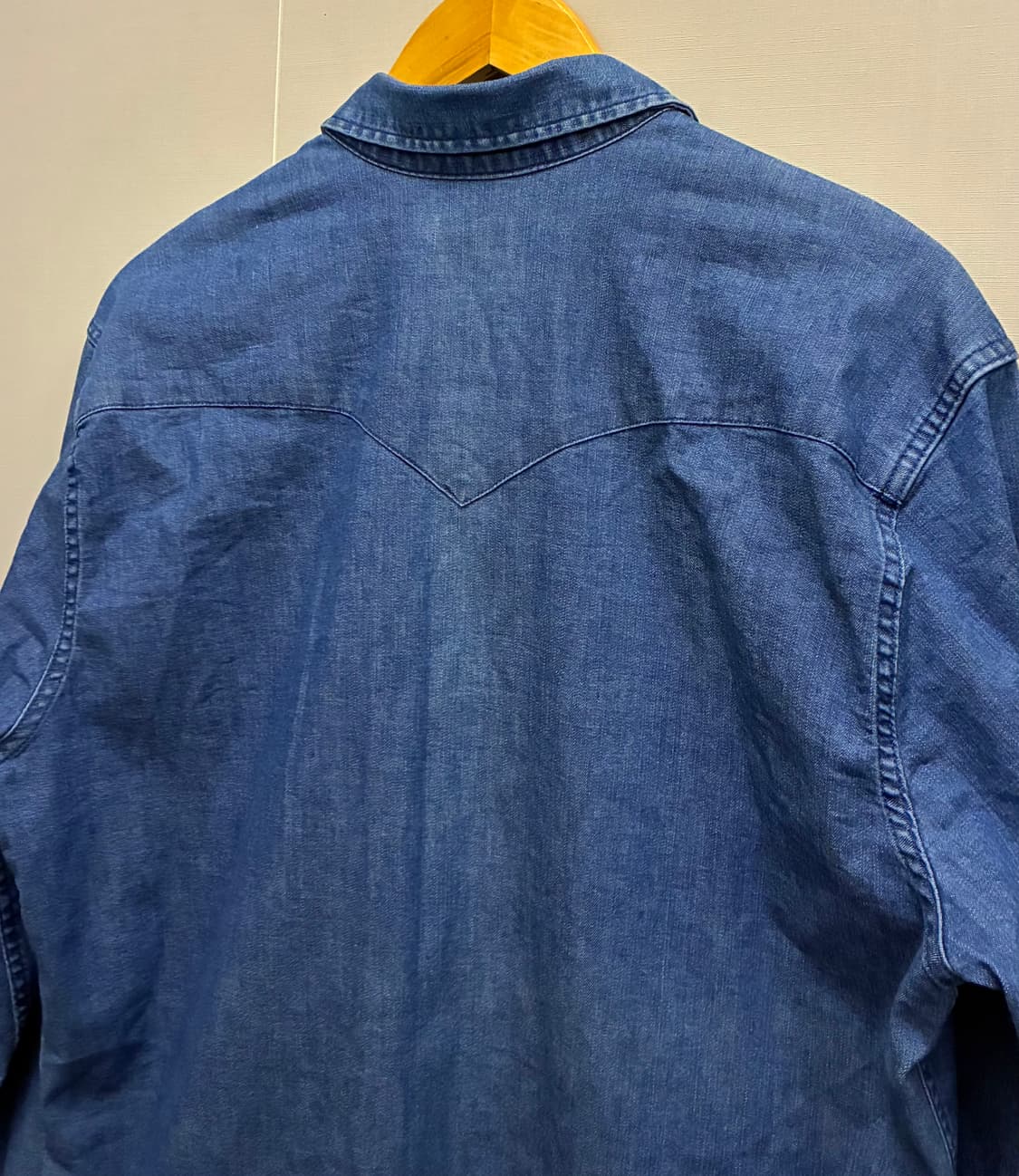 (L)리바이스 투포켓 중청 웨스턴 데님셔츠 웨스턴셔츠 lvc 상품이미지7