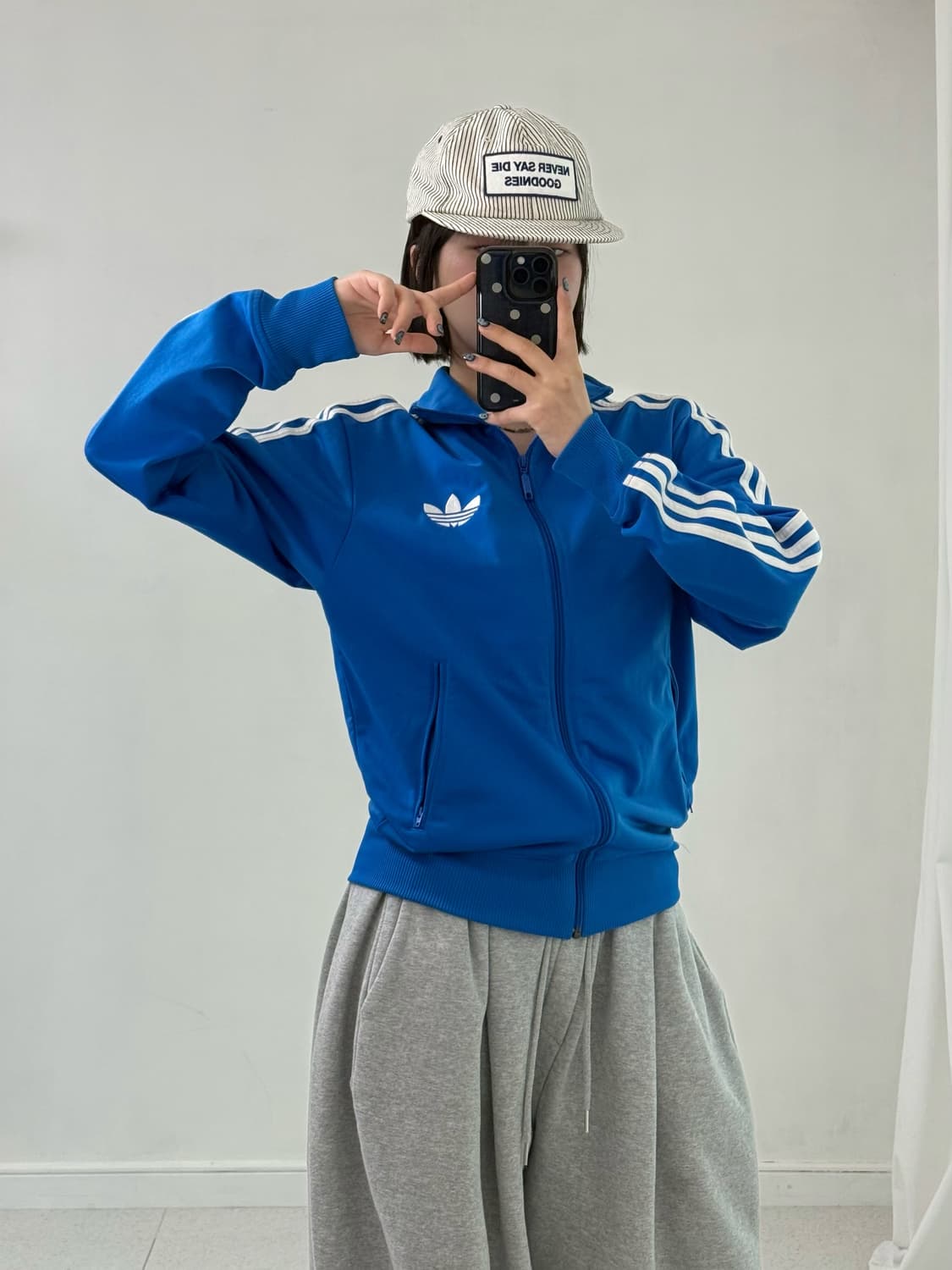 아디다스 블루 구파이어버드 져지 상품이미지3