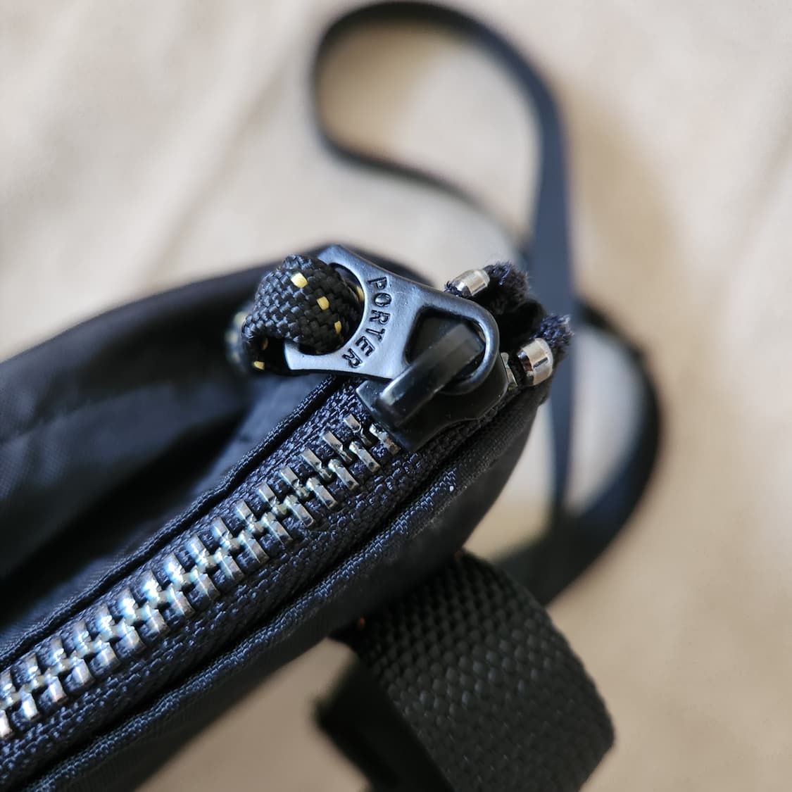 요시다 포터 Porter 포스 숄더백 블랙 상품이미지3