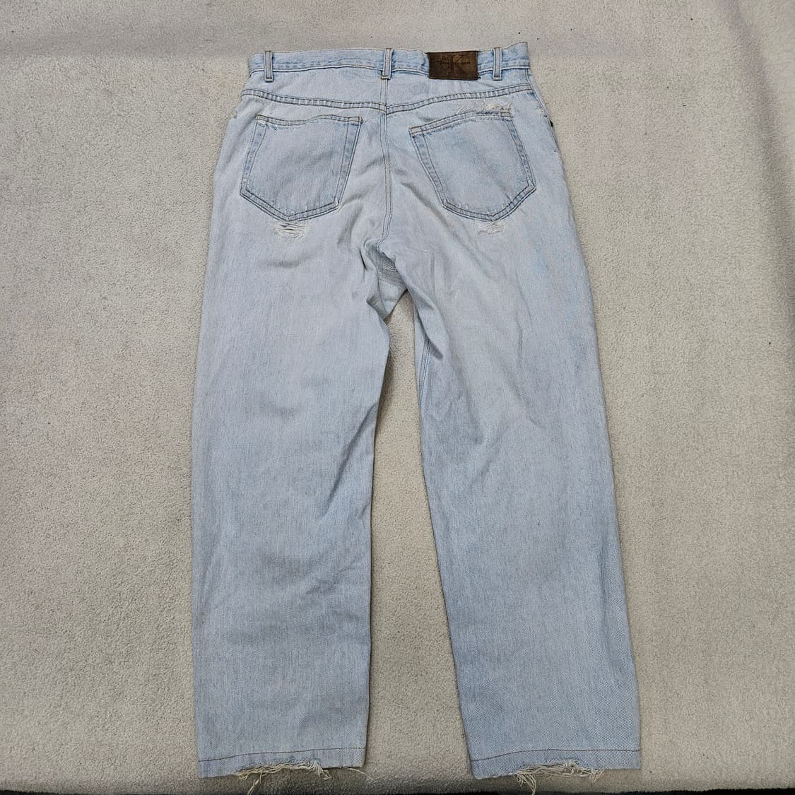 90s 캘빈클라인 리페어 데님 팬츠 33 상품이미지4