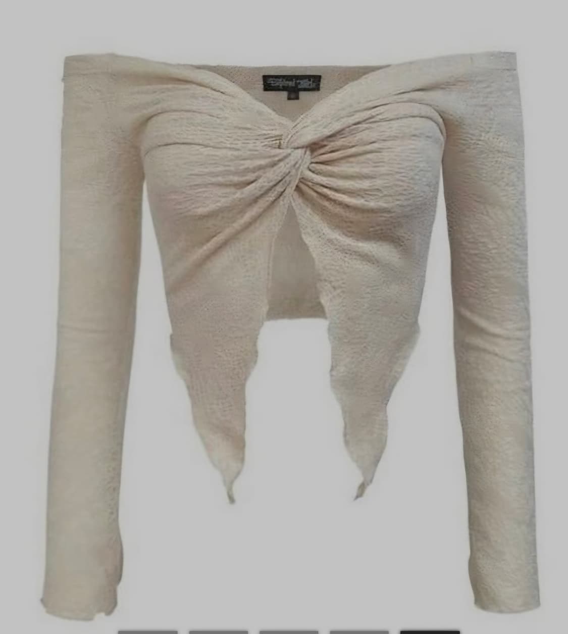 익스파이어드걸 오프숄더탑 raven top 상품이미지1