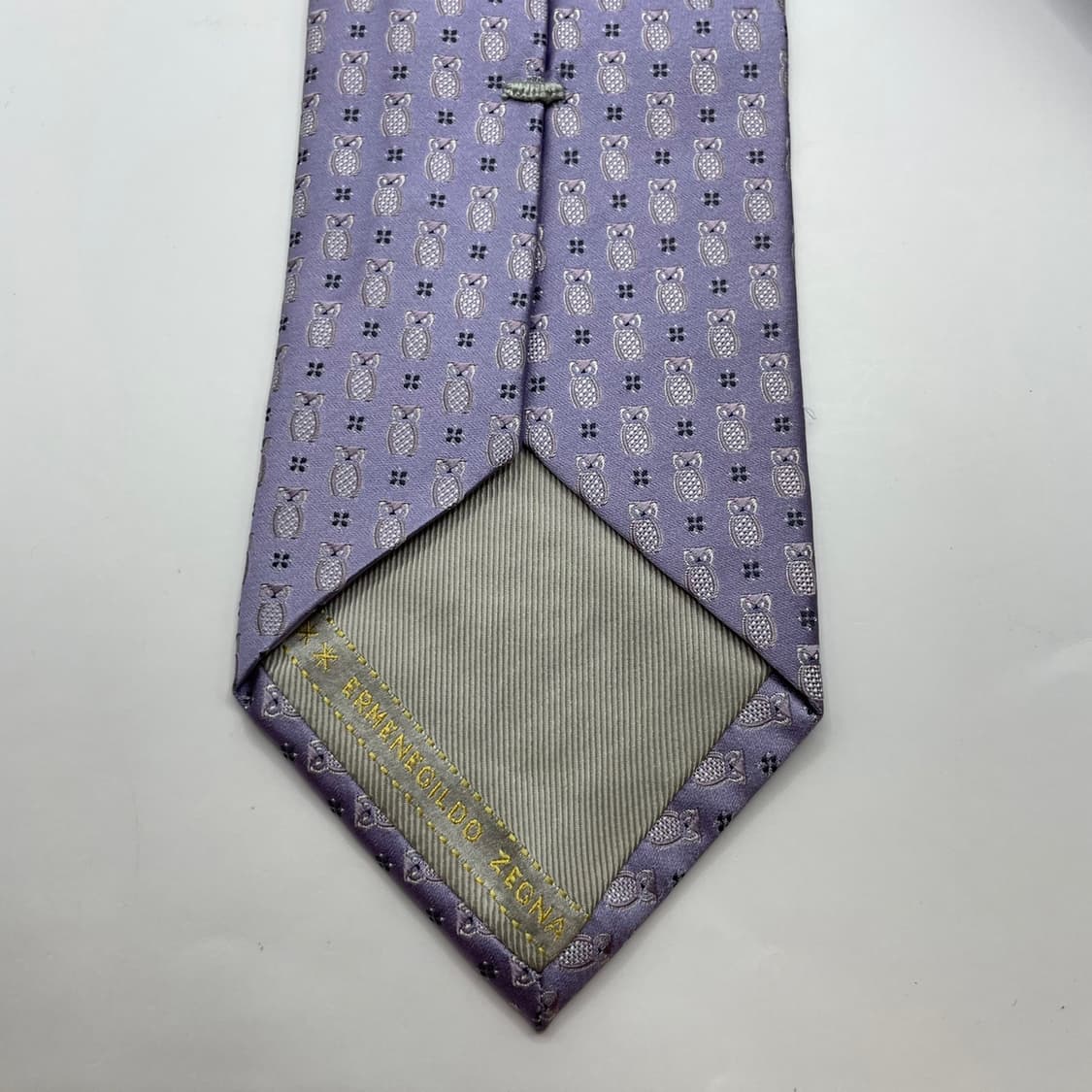 155) (Ermenegildo zegna) 에르메네질도제냐 패턴 넥타이 상품이미지4