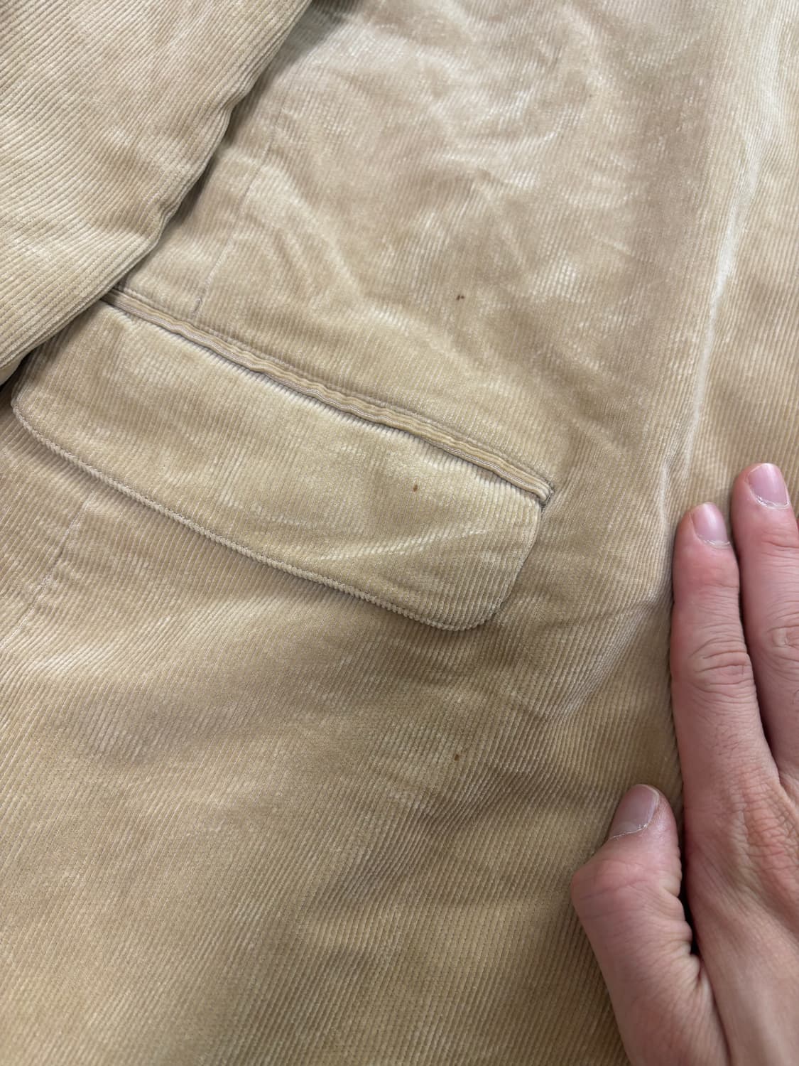 일제 PAPAS 코듀로이 블레이저 사이즈 100-105 상품이미지4