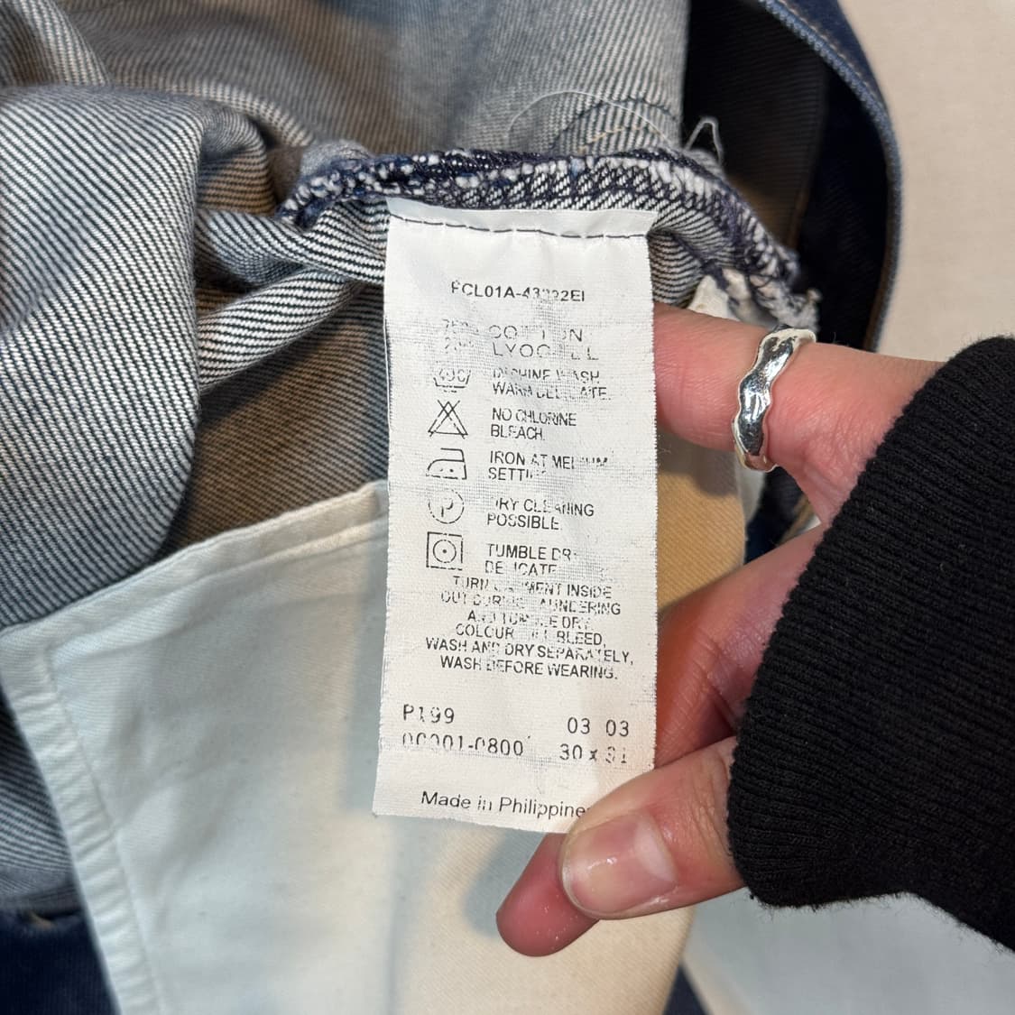 30inch) 리바이스 엔지니어드 데님 청바지 상품이미지8