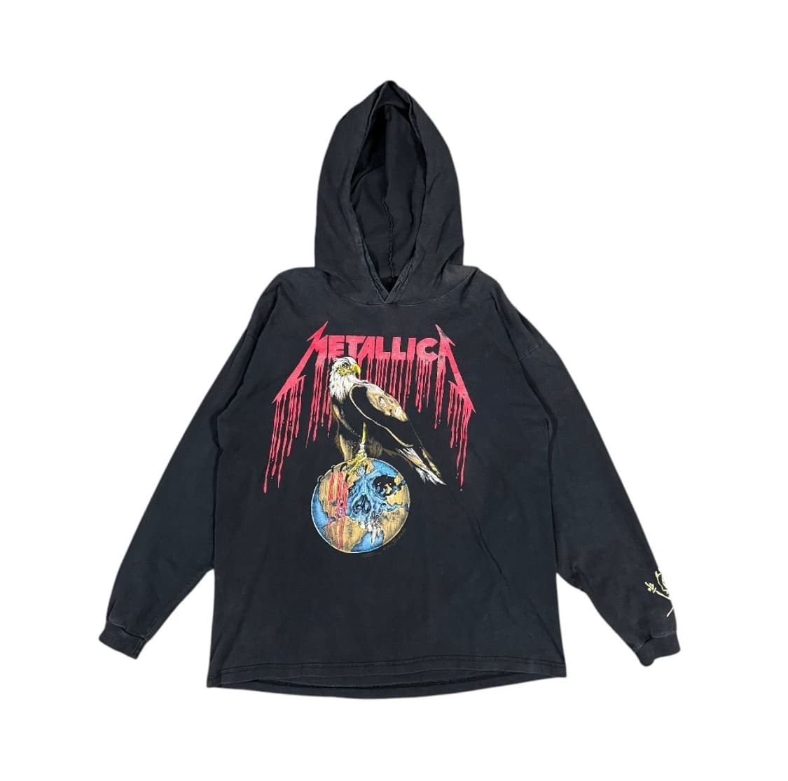 빈티지 90s Metallica 메탈리카 후드 롱슬리브 티셔츠 상품이미지1
