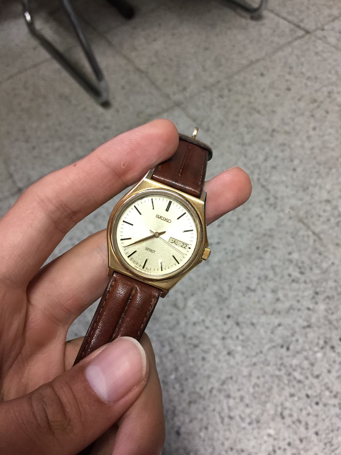 90s seiko spirit quatz gold day-date 상품이미지3