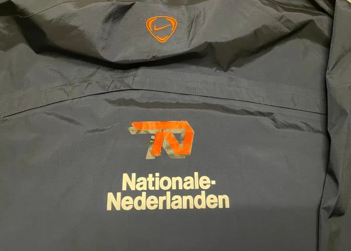 나이키 05 네덜란드 레인자켓 네이비 컬러 사이즈 XXL 상품이미지3