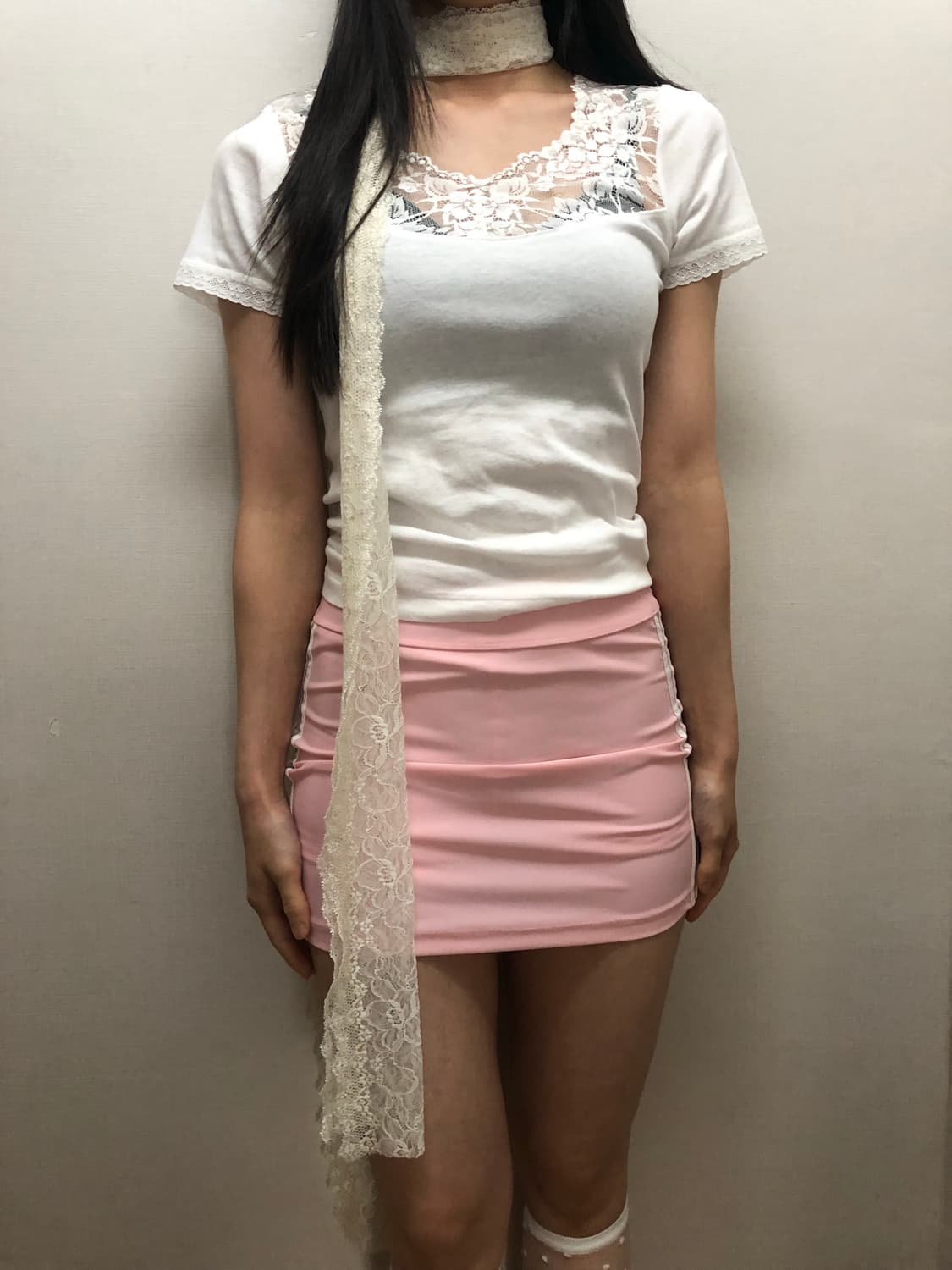 빈티지 아디다스 핑크 미니 스커트 상품이미지5
