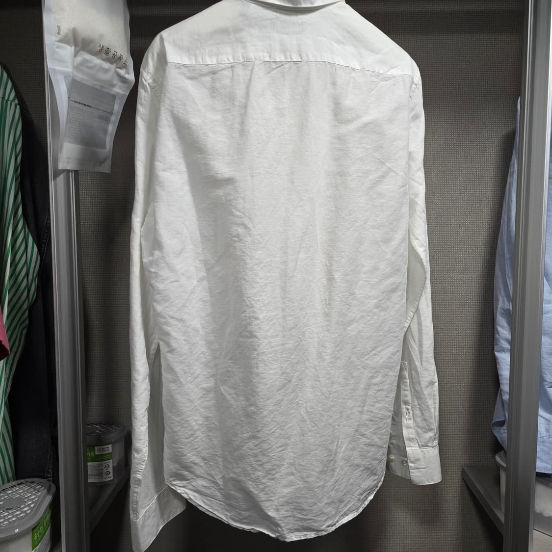 띠어리 린넨 셔츠 / 화이트 / S 상품이미지2