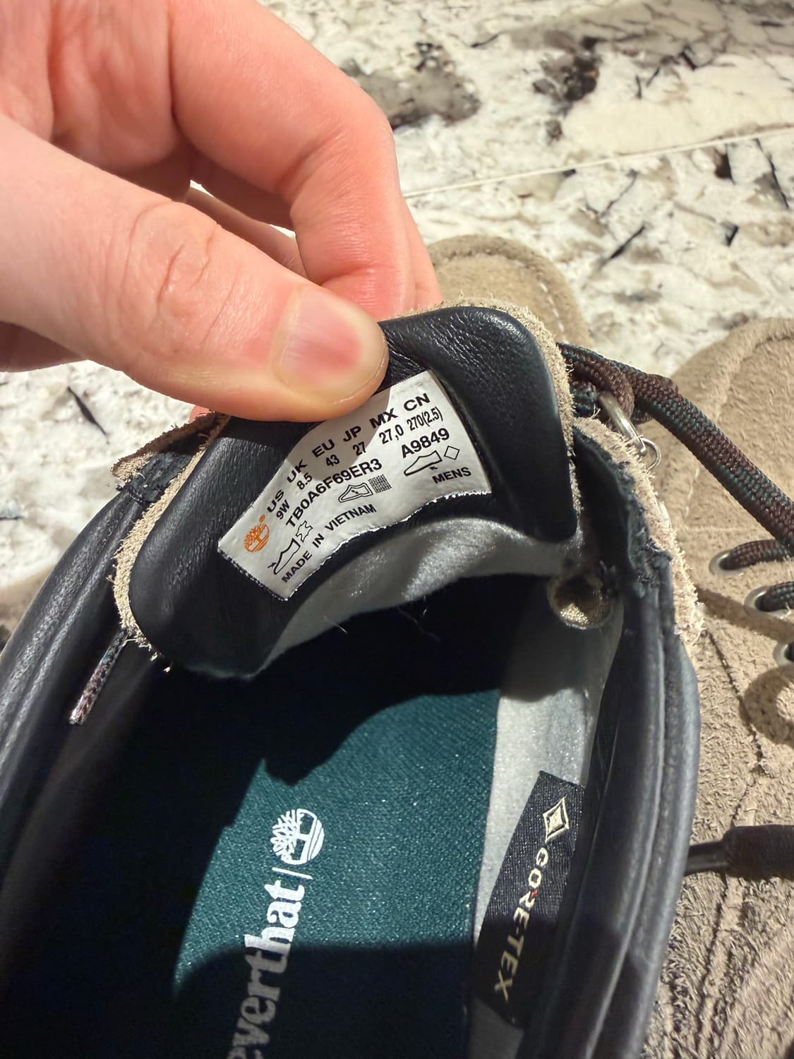 팀버랜드 x 디스이즈네버댓 헤리티지 고어텍스 목 토 미드 부츠 데저트 상품이미지4