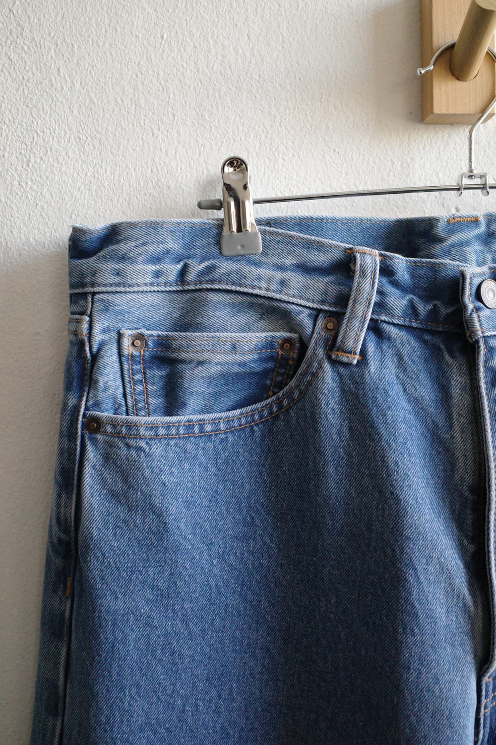 리바이스 메이드 앤 크래프트 라인 배기 진 상품이미지3