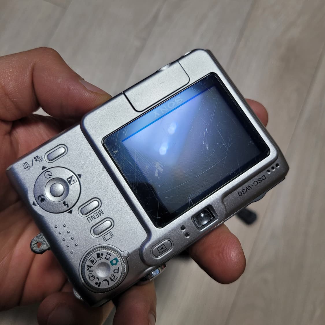소니 사이버샷 dsc-w30 디카 고장품 상품이미지3
