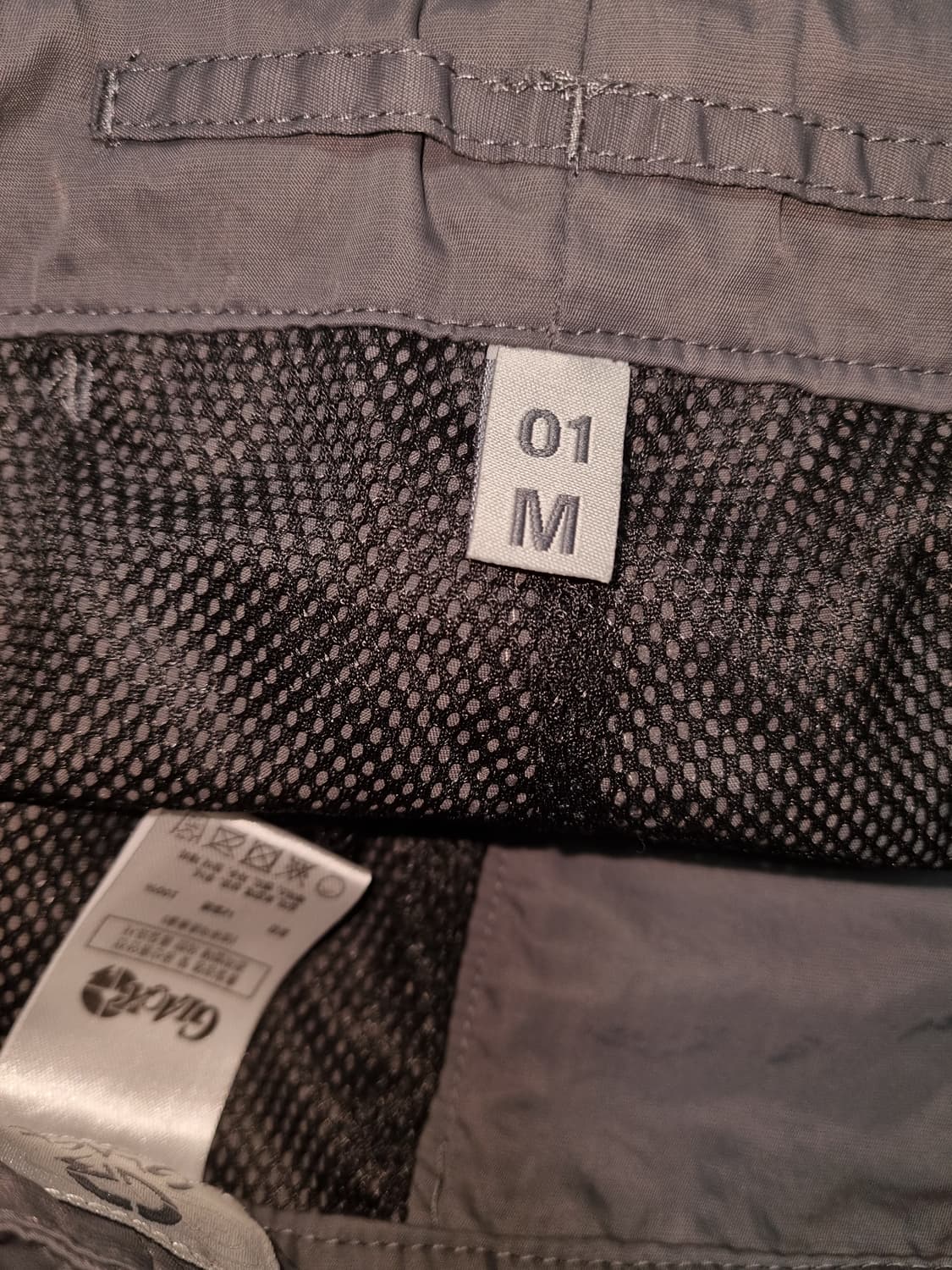 글랙 나일론 팬츠 그레이 M 상품이미지2