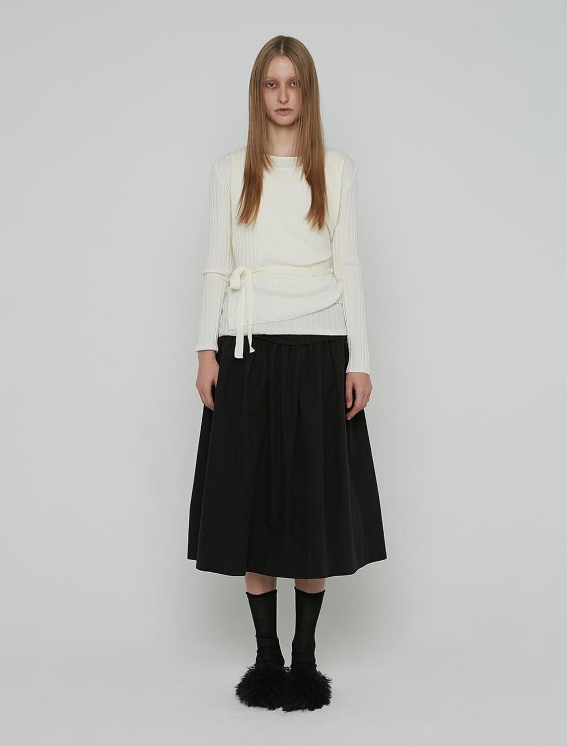 로우타이드 레이어드 니트 새상품 상품이미지1