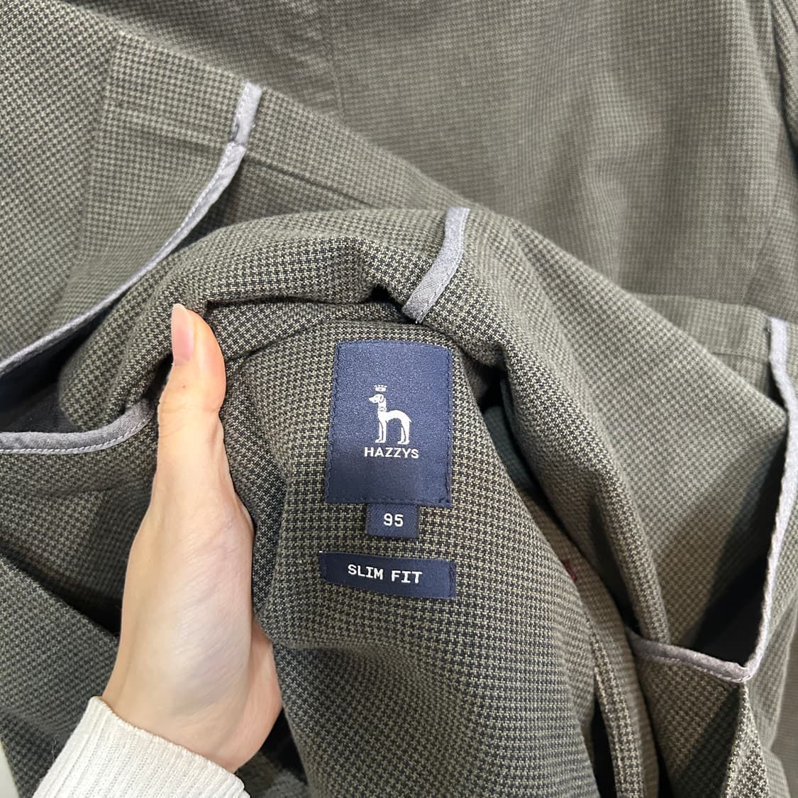 헤지스 남성 캐쥬얼 블레이져 자켓 95 상품이미지4
